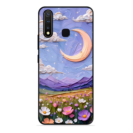 Beauty In Floral Printed Protective Phone Cover forVivo Y19
