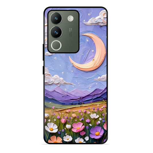 Beauty In Floral Printed Protective Phone Cover forVivo Y200 5G