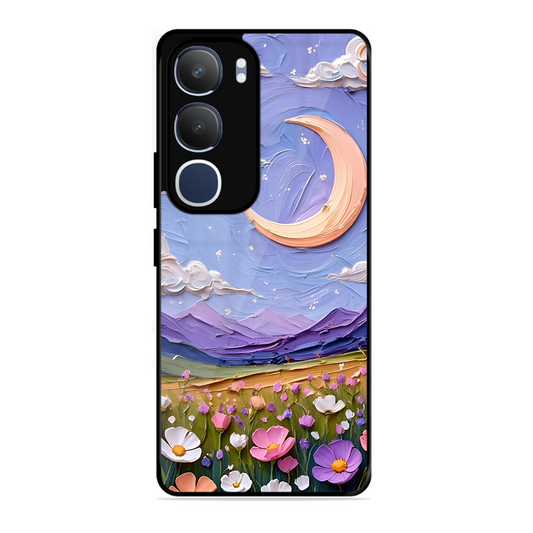 Beauty In Floral Printed Protective Phone Cover forVivo Y29 5G