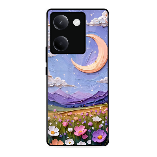 Beauty In Floral Printed Protective Phone Cover forVivo Y300 Plus 5G
