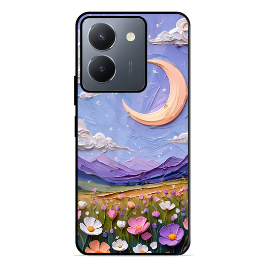 Beauty In Floral Printed Protective Phone Cover forVivo Y36