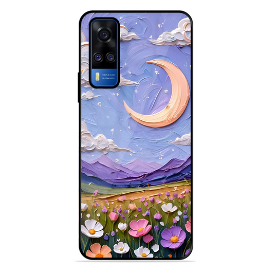 Beauty In Floral Printed Protective Phone Cover forVivo Y51