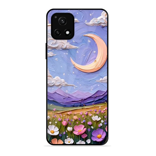 Beauty In Floral Printed Protective Phone Cover forVivo Y52S