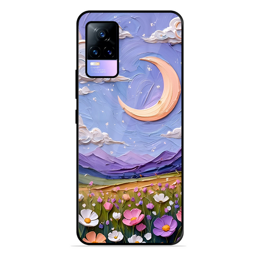 Beauty In Floral Printed Protective Phone Cover forVivo Y73