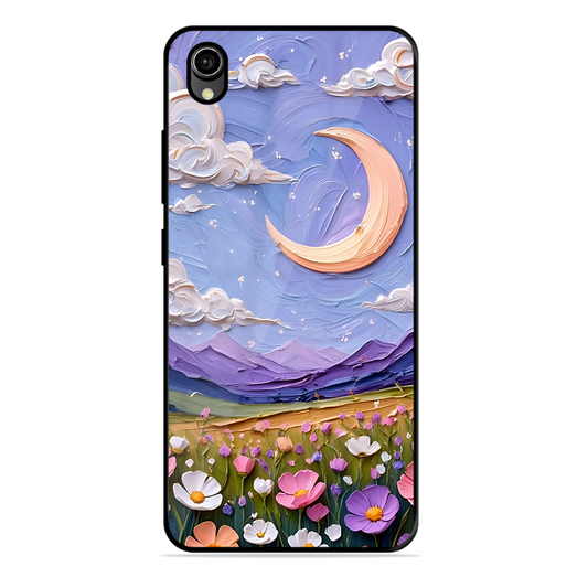 Beauty In Floral Printed Protective Phone Cover forVivo Y91I