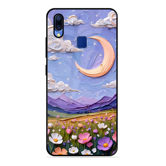 Beauty In Floral Printed Protective Phone Cover forVivo Y93