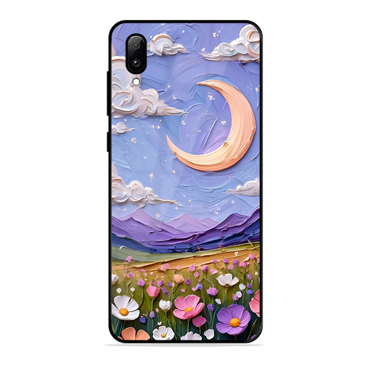 Beauty In Floral Printed Protective Phone Cover forVivo Y97