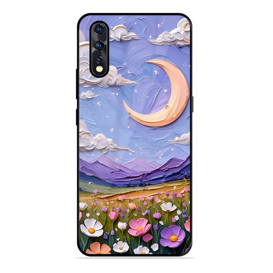 Beauty In Floral Printed Protective Phone Cover forVivo Z1X