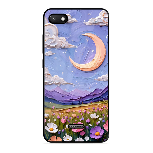 Beauty In Floral Printed Protective Phone Cover forXiaomi Redmi 6A