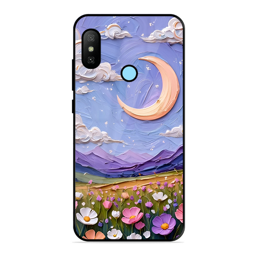 Beauty In Floral Printed Protective Phone Cover forXiaomi Redmi 6 Pro