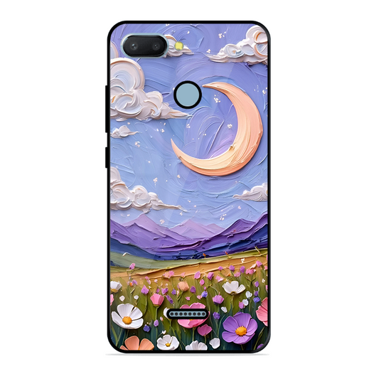 Beauty In Floral Printed Protective Phone Cover forXiaomi Redmi 6