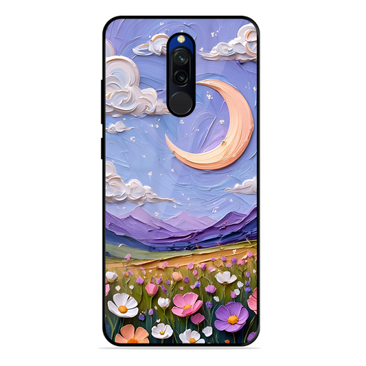 Beauty In Floral Printed Protective Phone Cover forXiaomi Redmi 8