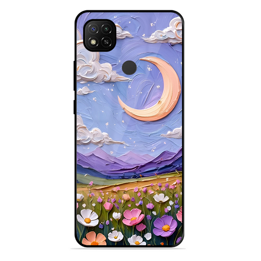 Beauty In Floral Printed Protective Phone Cover forXiaomi Redmi 9