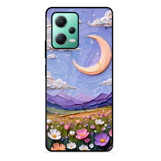 Beauty In Floral Printed Protective Phone Cover forXiaomi Redmi Note 12 5G
