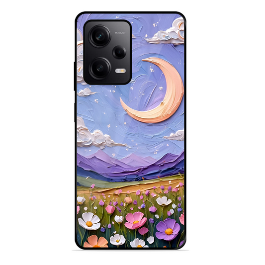 Beauty In Floral Printed Protective Phone Cover forXiaomi Redmi Note 12 Pro 5G