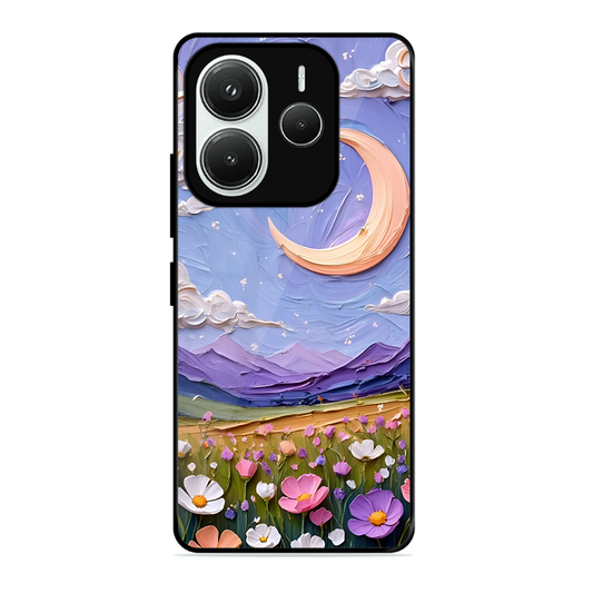 Beauty In Floral Printed Protective Phone Cover forXiaomi Redmi Note 14 5G
