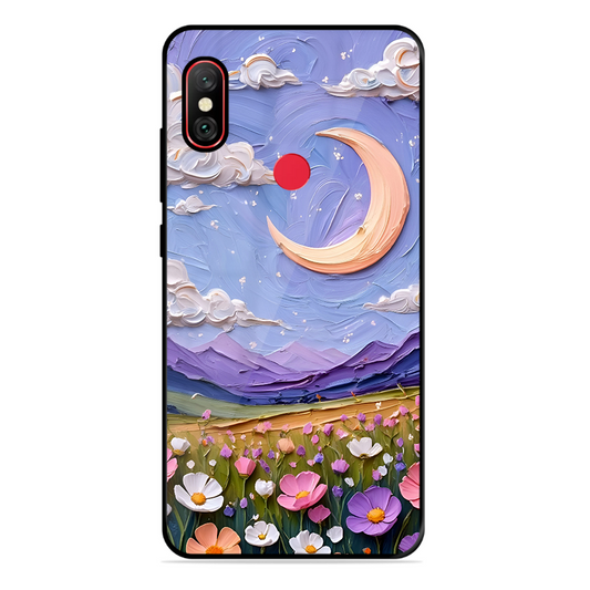 Beauty In Floral Printed Protective Phone Cover forXiaomi Redmi Y2