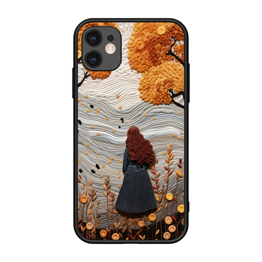 Girly Printed Protective Phone Cover for iPhone 11