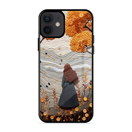 Girly Printed Protective Phone Cover for iPhone 12 Mini