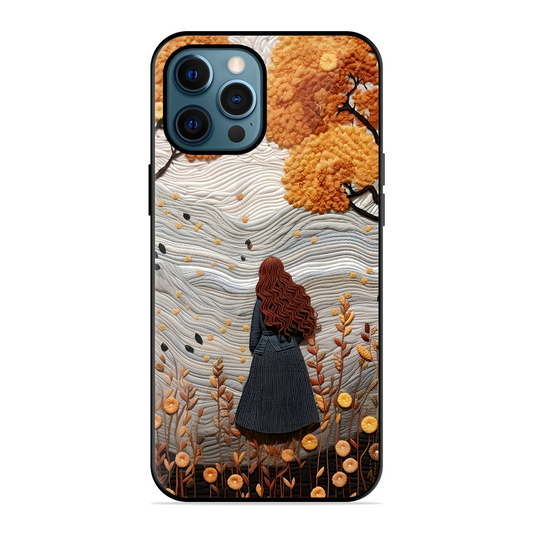 Girly Printed Protective Phone Cover for iPhone 12 Pro