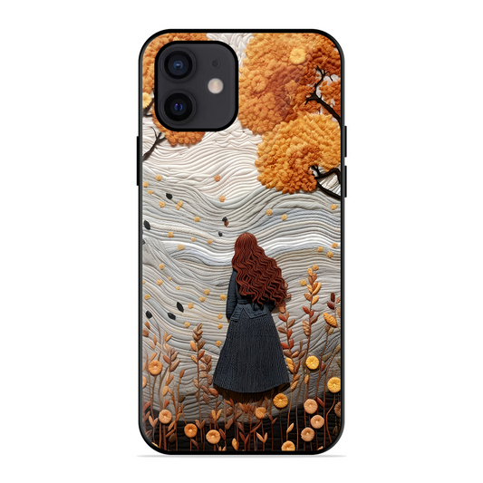 Girly Printed Protective Phone Cover for iPhone 12
