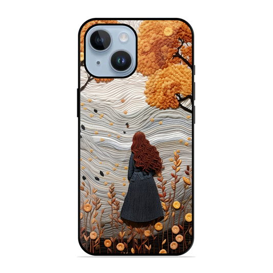 Girly Printed Protective Phone Cover for iPhone 14 Plus