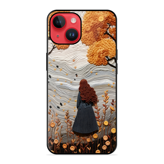 Girly Printed Protective Phone Cover for iPhone 14