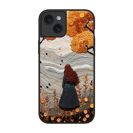 Girly Printed Protective Phone Cover for iPhone 15 Plus