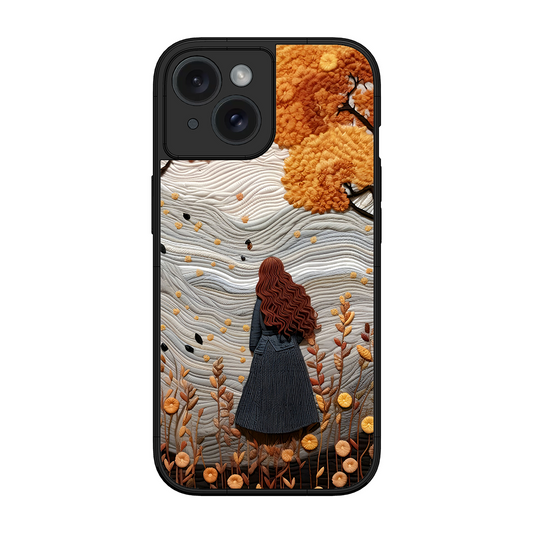 Girly Printed Protective Phone Cover for iPhone 15