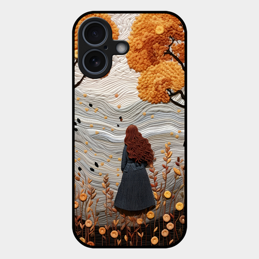 Girly Printed Protective Phone Cover for iPhone 17