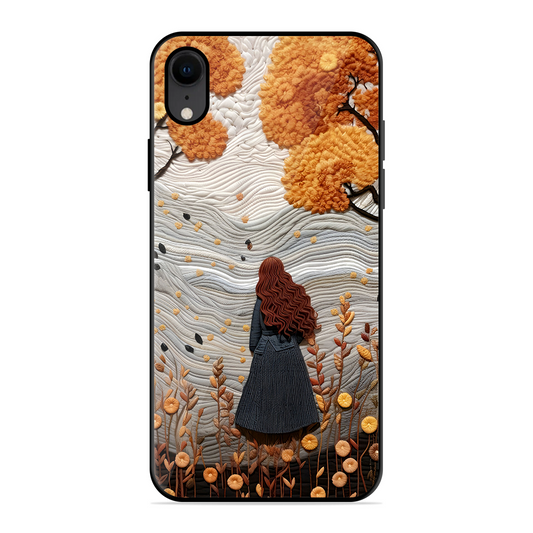 Girly Printed Protective Phone Cover for iPhone XR