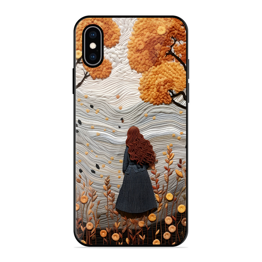 Girly Printed Protective Phone Cover for iPhone XS Max