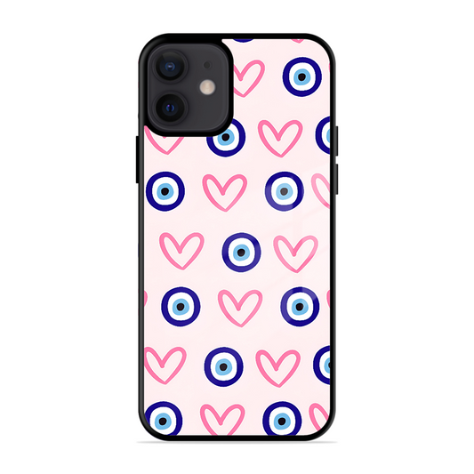 Evil Heart Printed Protective Phone Cover for iPhone 12 Mini