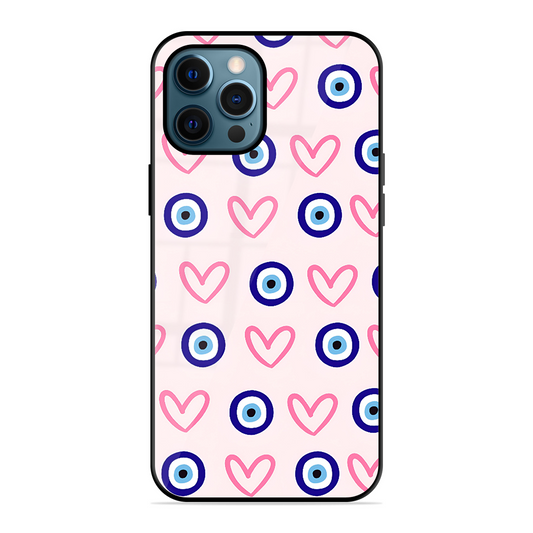 Evil Heart Printed Protective Phone Cover for iPhone 12 Pro