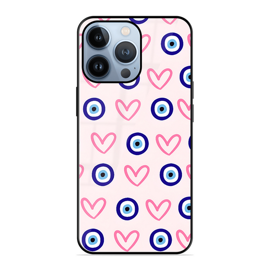 Evil Heart Printed Protective Phone Cover for iPhone 13 Pro