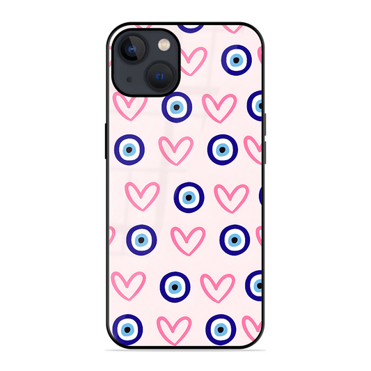 Evil Heart Printed Protective Phone Cover for iPhone 13