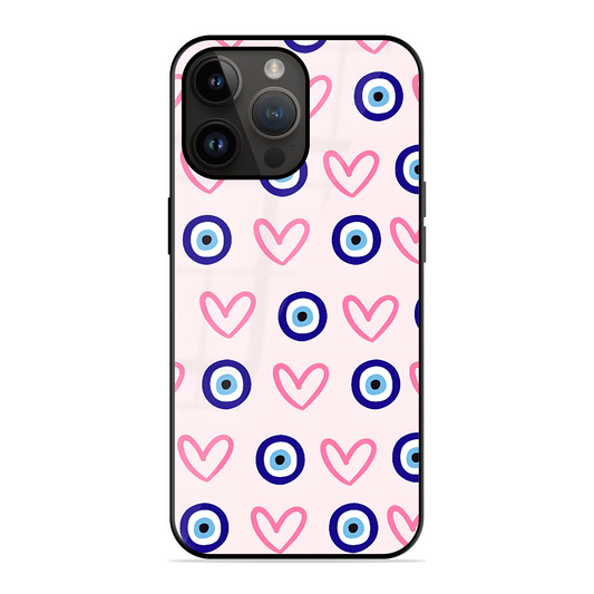 Evil Heart Printed Protective Phone Cover for iPhone 14 Pro Max