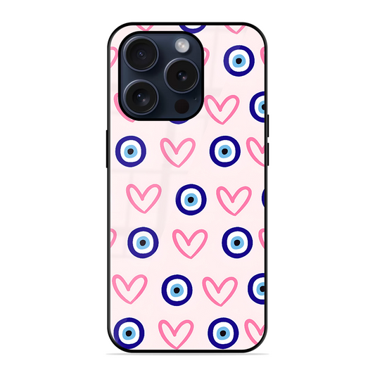Evil Heart Printed Protective Phone Cover for iPhone 15 Pro Max