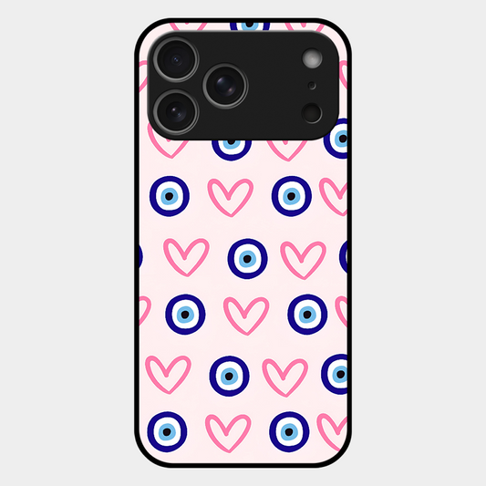 Evil Heart Printed Protective Phone Cover for iPhone 17 Pro Max