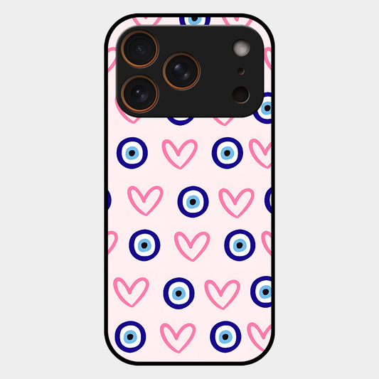 Evil Heart Printed Protective Phone Cover for iPhone 17 Pro