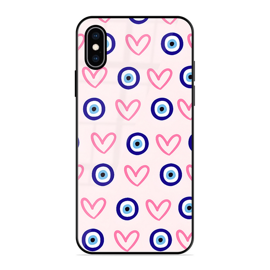 Evil Heart Printed Protective Phone Cover for iPhone XS Max