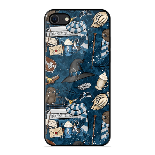 Magic Theme Printed Protective Phone Cover for iPhone SE 2020