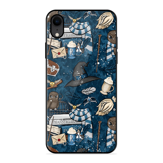 Magic Theme Printed Protective Phone Cover for iPhone XR
