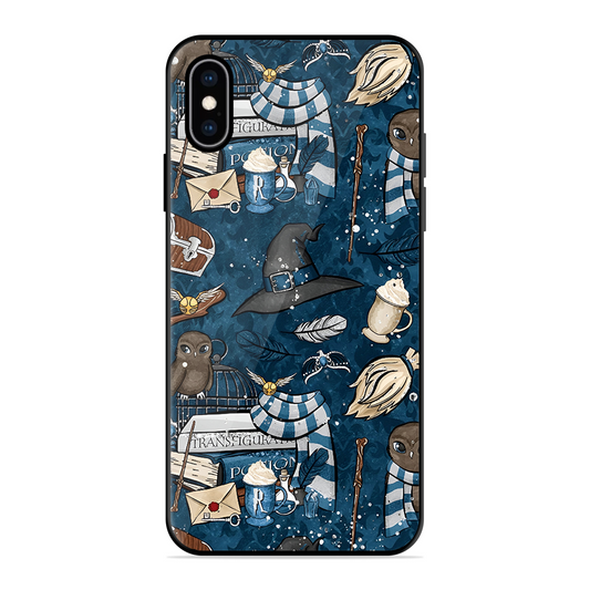 Magic Theme Printed Protective Phone Cover for iPhone XS
