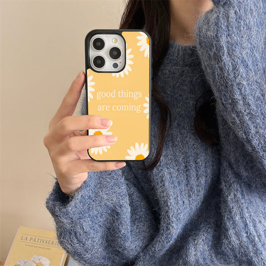 Good things are coming Printed Protective case
