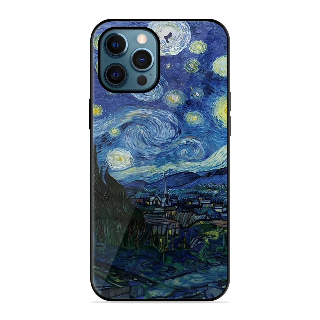 Painting Design Printed Protective Phone Cover for iPhone 12 Pro