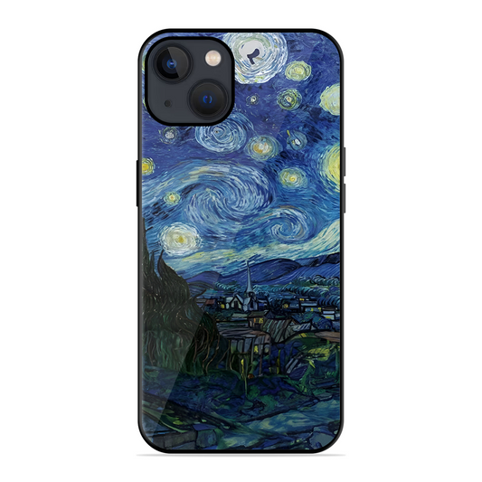 Painting Design Printed Protective Phone Cover for iPhone 13