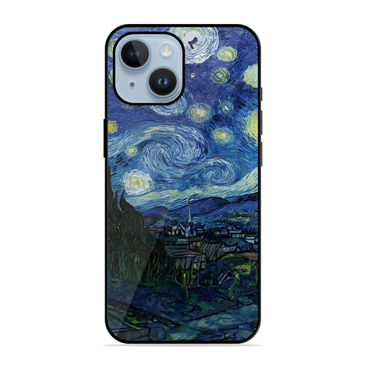 Painting Design Printed Protective Phone Cover for iPhone 14 Plus