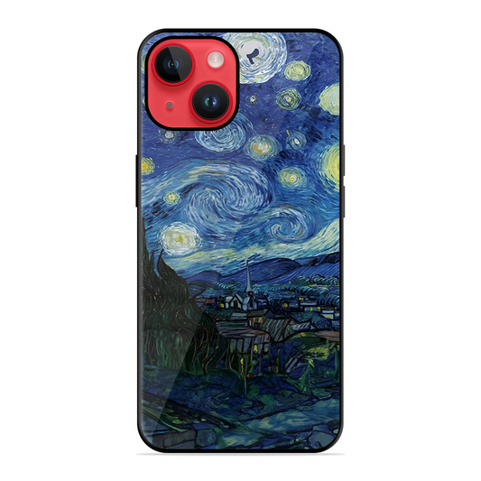 Painting Design Printed Protective Phone Cover for iPhone 14