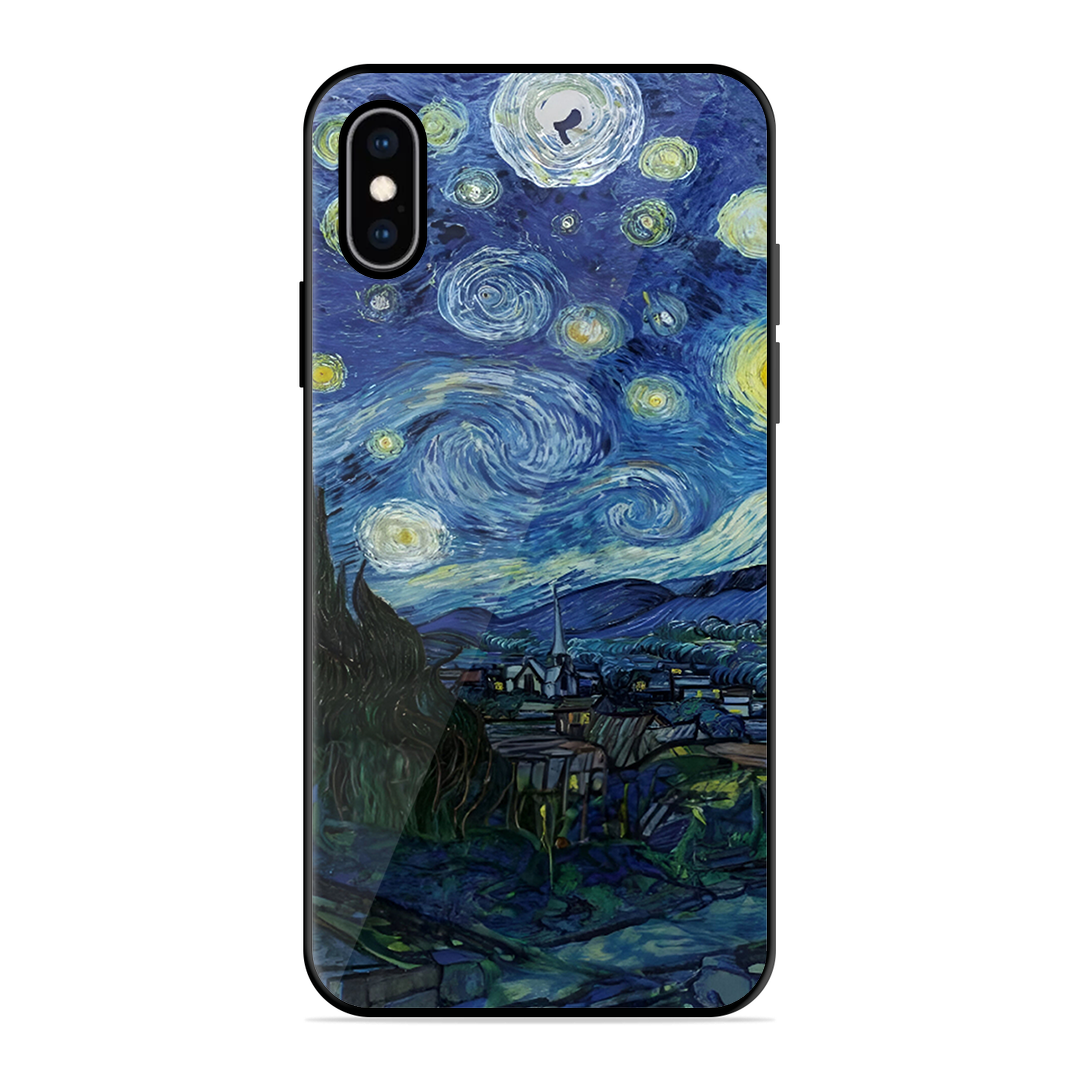 Painting Design Printed Protective Phone Cover for iPhone XS Max
